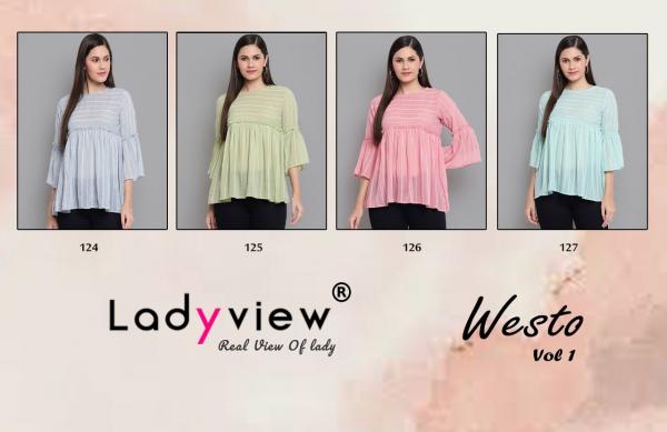 Ladyview Westo 1 Stylist Georgette Western Top 